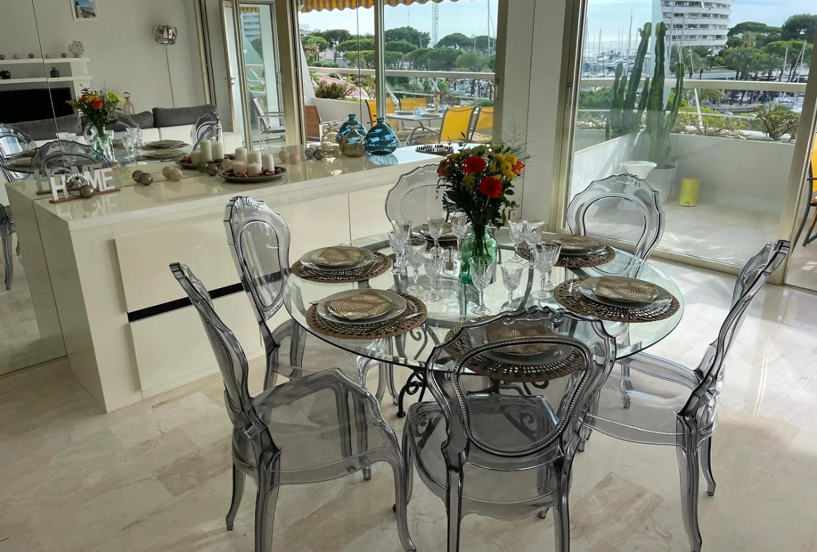 Apartment Bel Appartement Vue Sur La Marina Classe 3 Etoiles Villeneuve-Loubet France